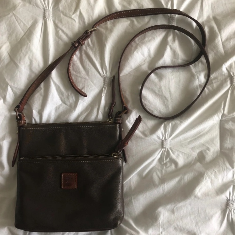 Vintage Brown Leather Dooney & Bourke Bag